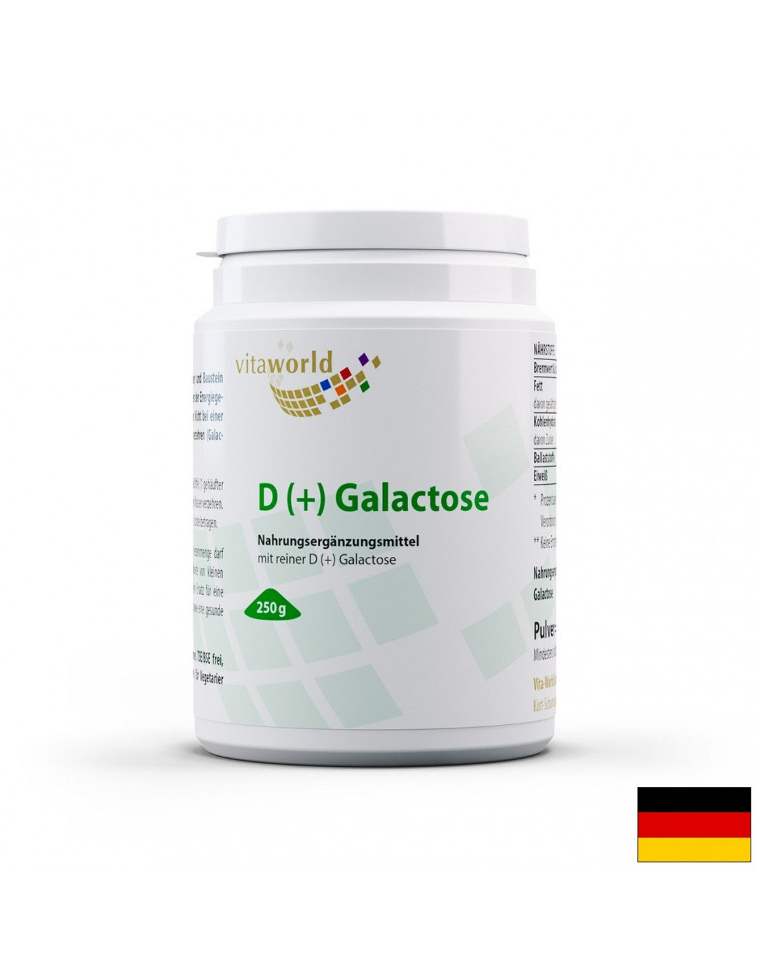 D (+) galactose - d (+) galactose, 250 g de poudre