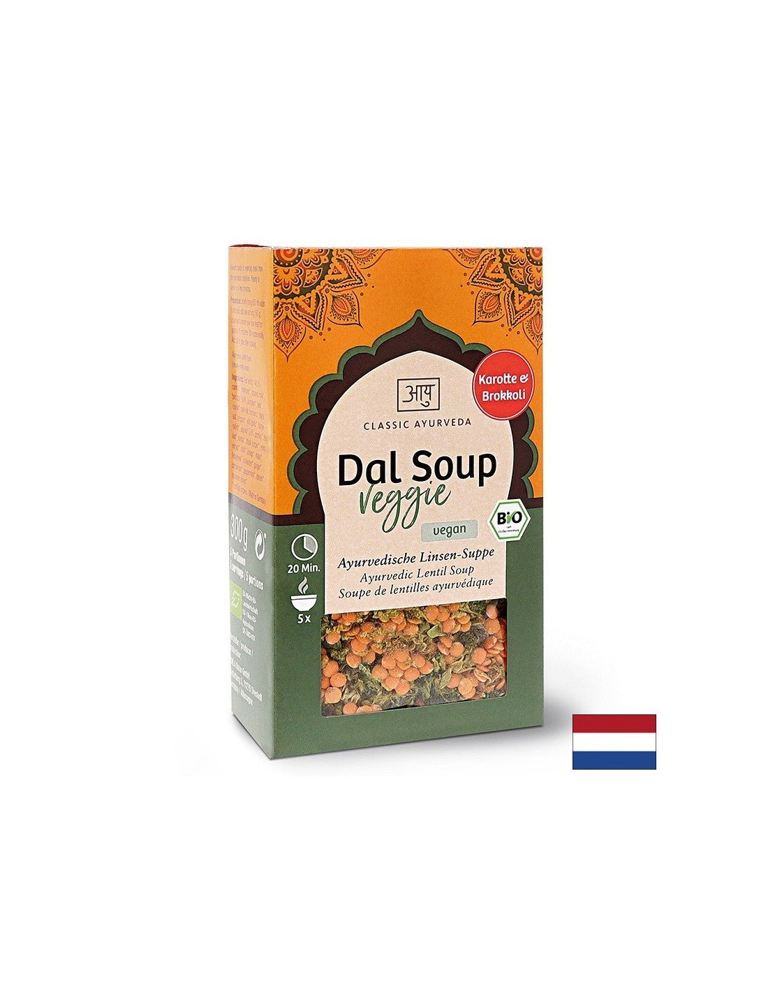 Dal (soupe aux légumes), biologique, 300 g
