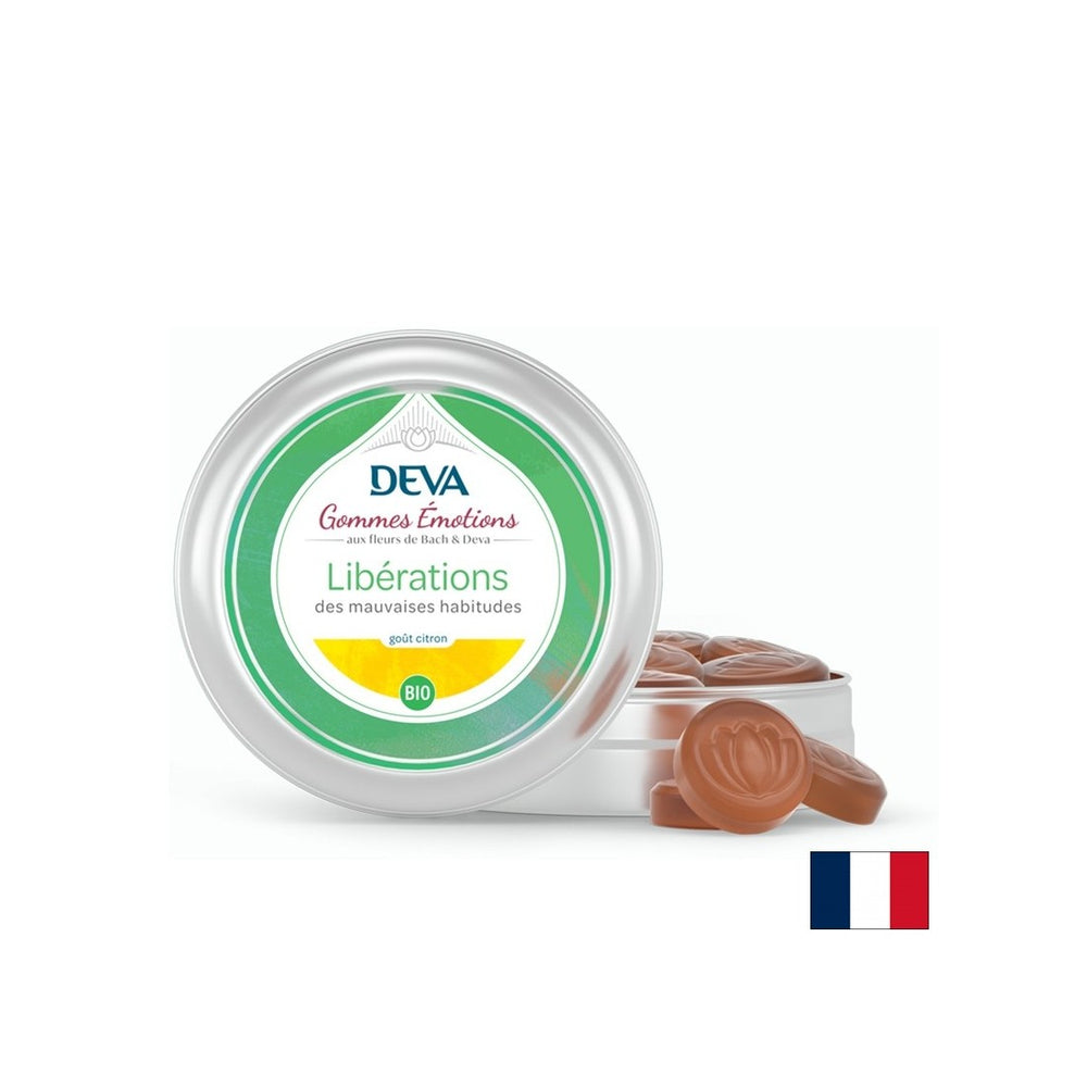 Mâcher des bonbons à base de plantes pour se débarrasser des mauvaises habitudes, selon la méthode du Dr Bach, 45 g