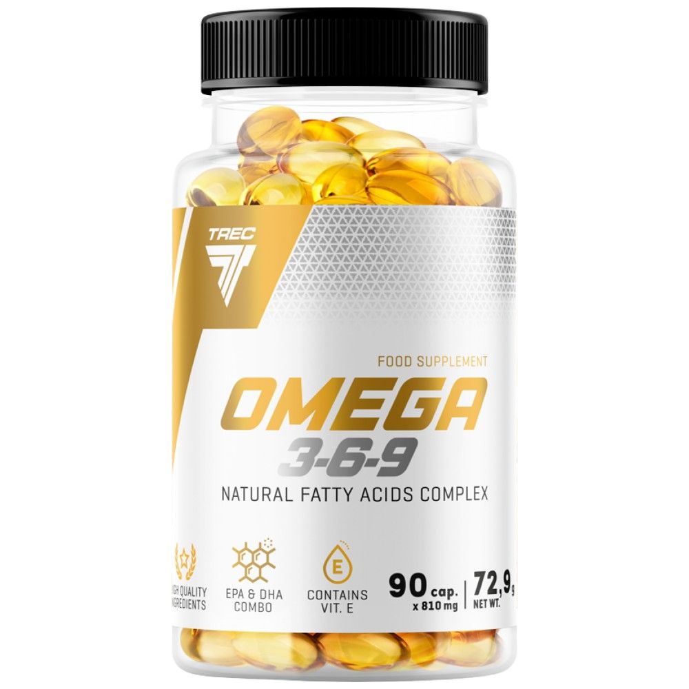 Omega 3-6-9 - 120 capsules de gel