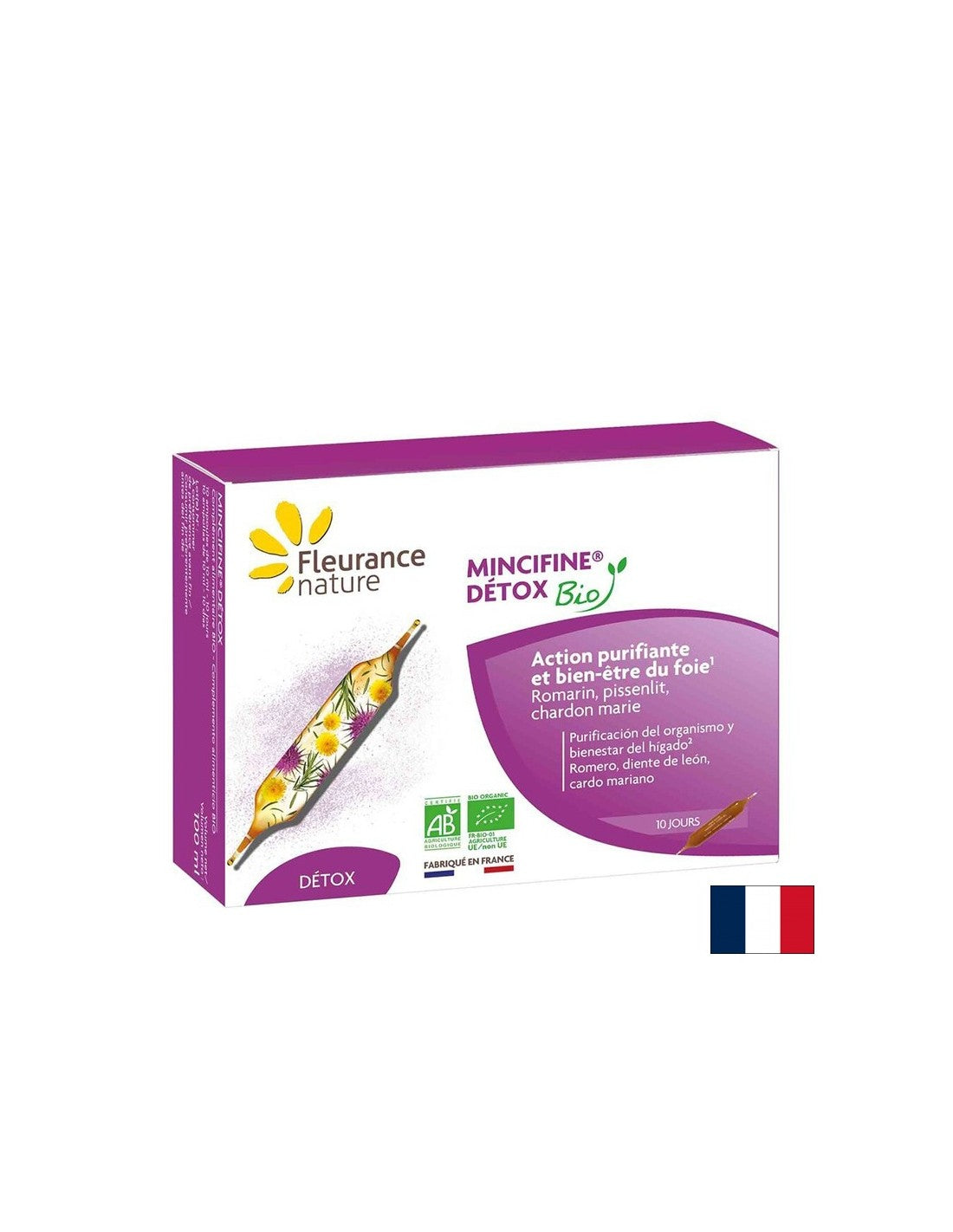 Formule de désintoxication Mincifine®, 10 ampoules à boire