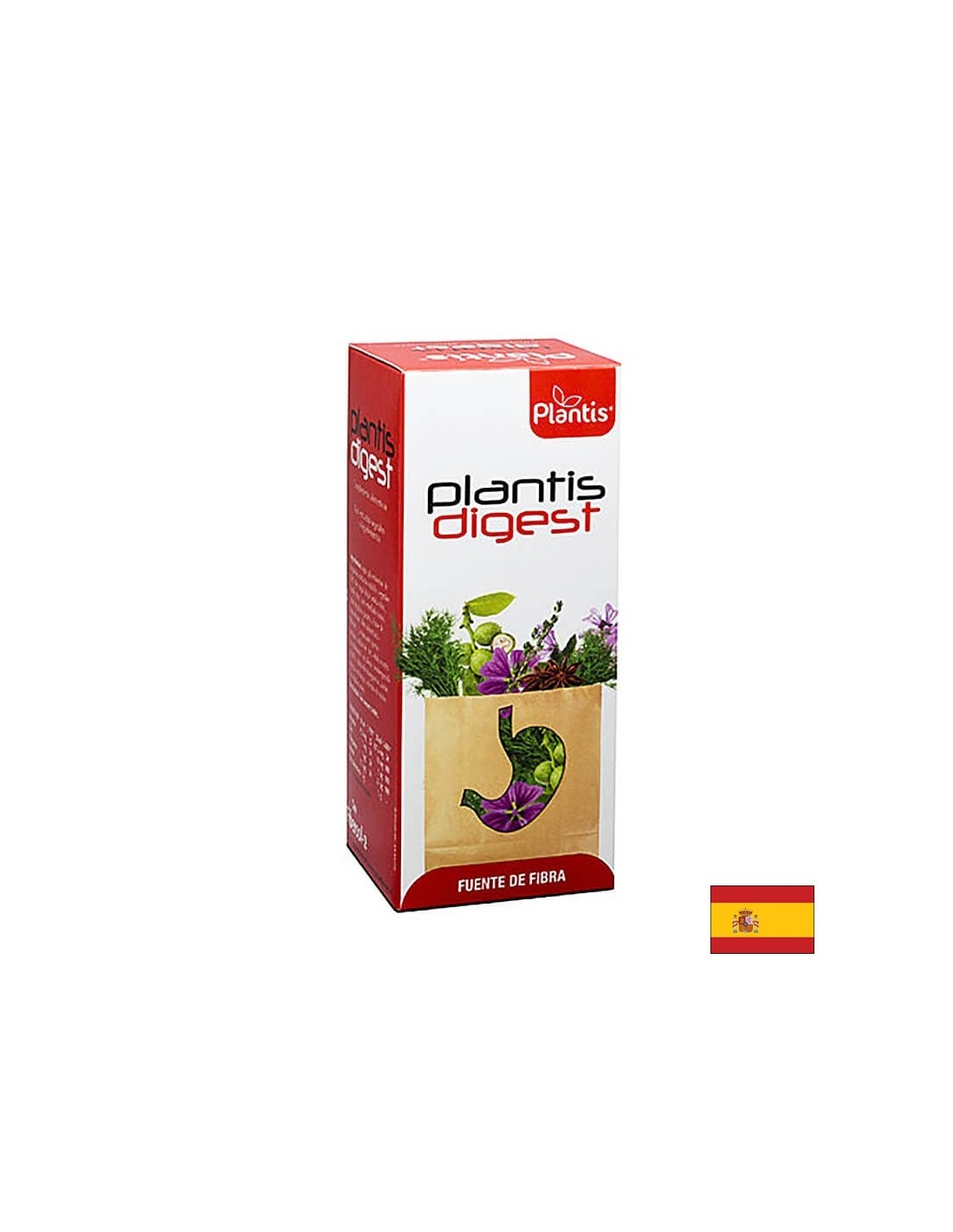 Sirop pour une bonne digestion - Digest Plants® (avec fibre, magnésium, zinc, manganèse et sélénium), 250 ml