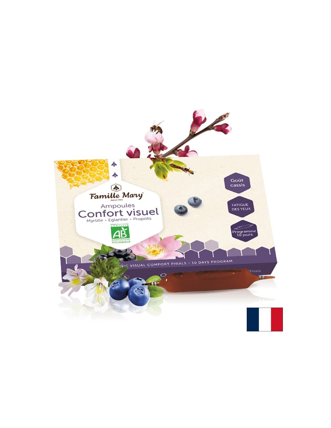 Bonne vision - Ampoules Confort Visuel, 10 ampoules à boire