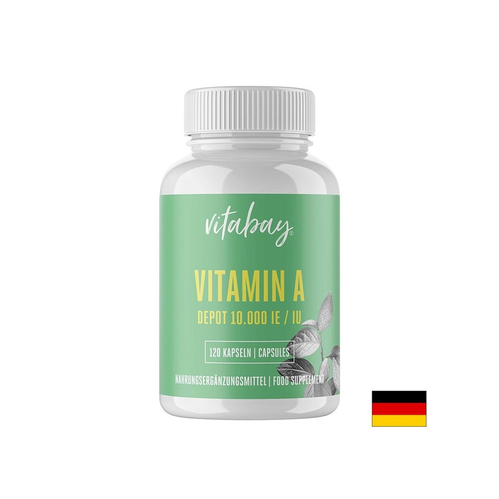 Bonne vision et forte immunité - vitamine A, 10 000 UI x 120 capsules