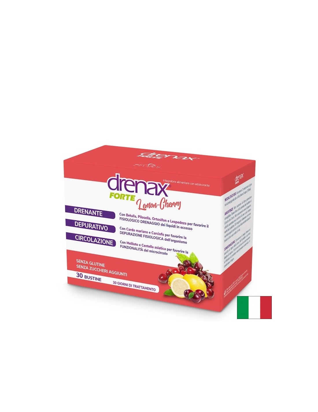 Formule de désintoxication diurétique - Drenax - Drenax® avec bouleau blanc, caser