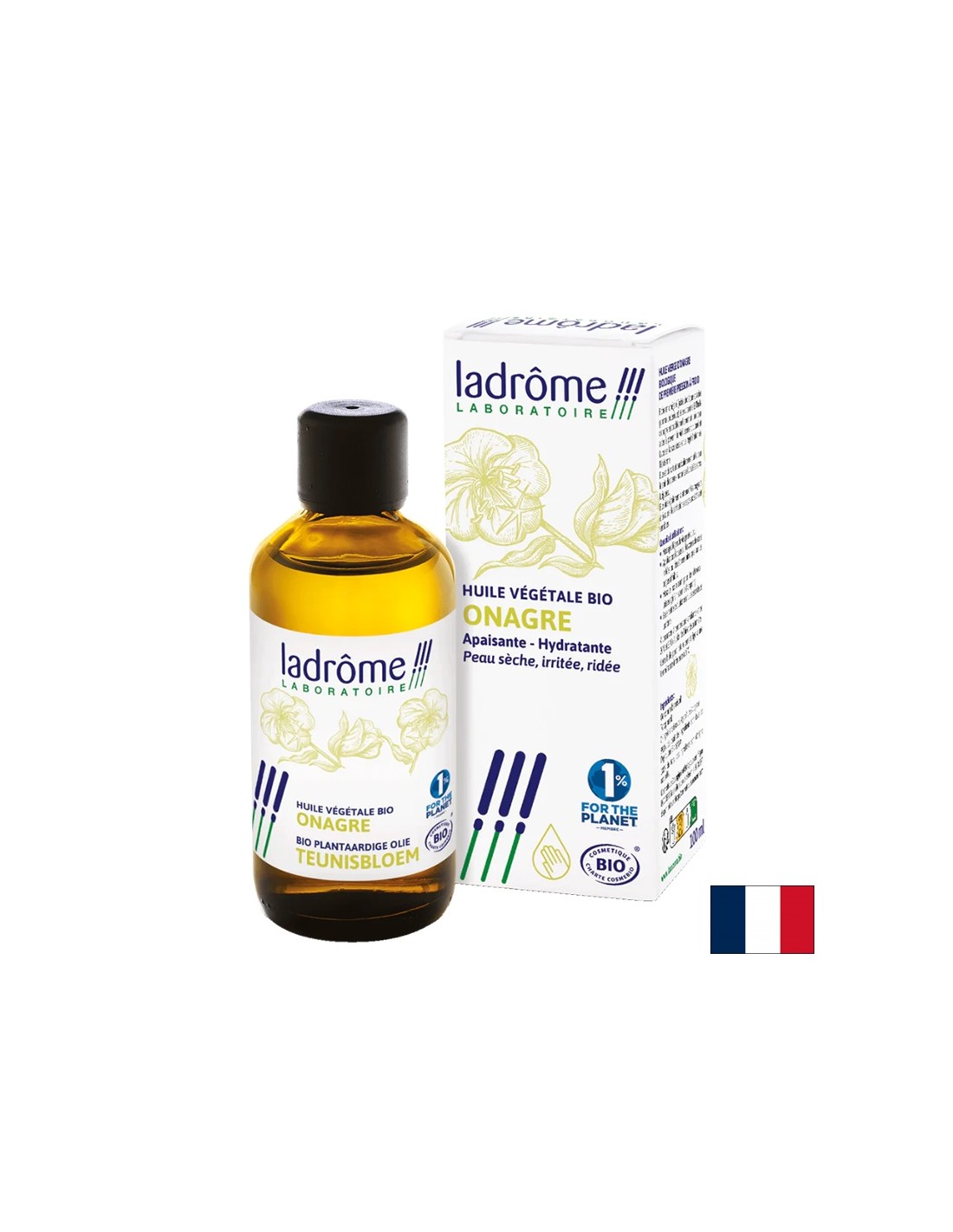 Soins de la peau - Primrose du soir (huile essentielle biologique), 100 ml