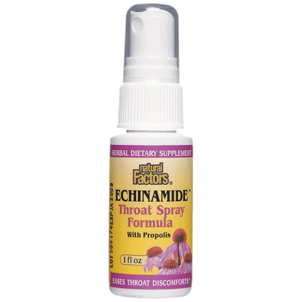 Formule de pulvérisation de la gorge Echinamide® - 30 ml