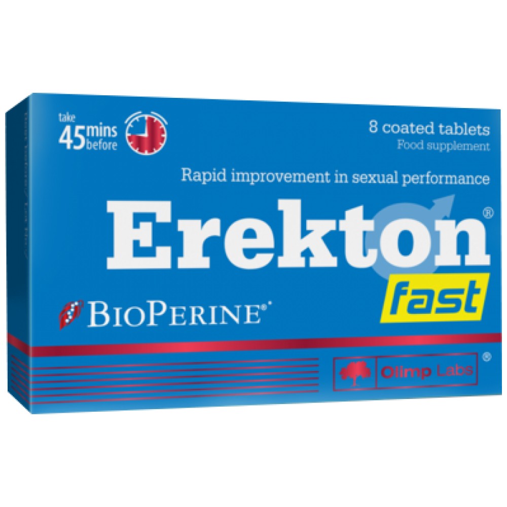 Erekton Fast - 8 tablettes