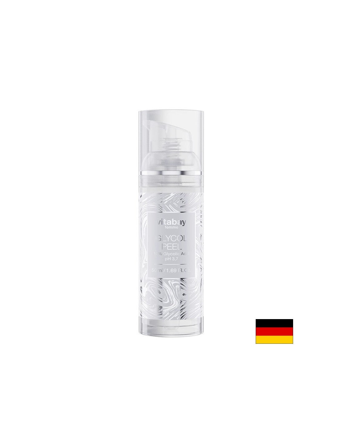 Gel de visage exfoliant avec de l'acide glycolique, 50 ml