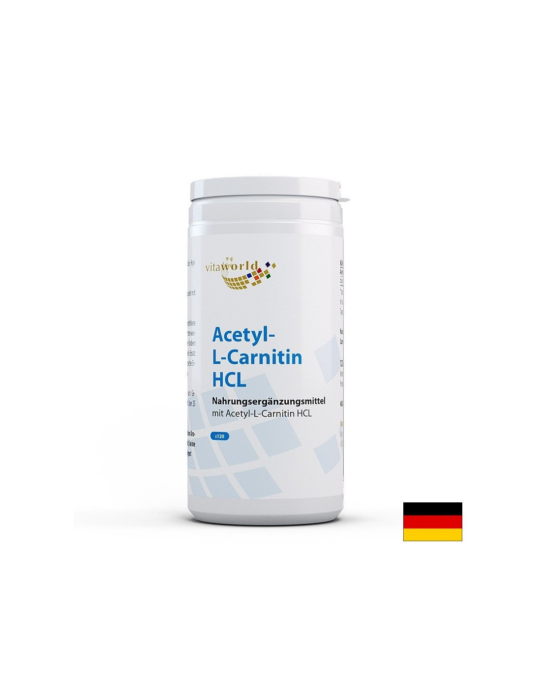 Métabolisme énergétique - acétyl-l-carnitine HCl, 120 capsules