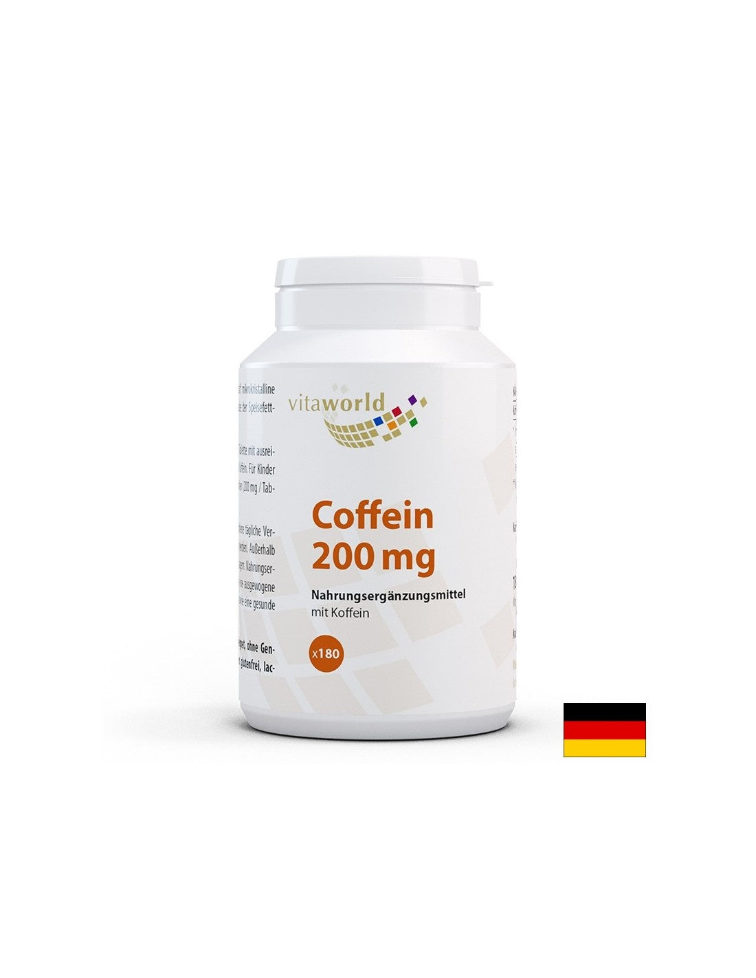 Énergie et métabolisme - caféine, 200 mg x 180 comprimés