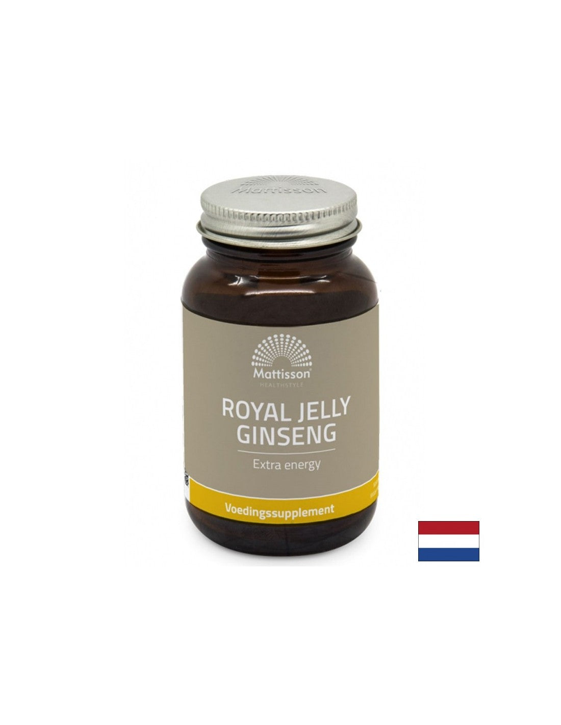 Énergie et forte immunité - Royal Jelly + Ginseng asiatique, 60 capsules