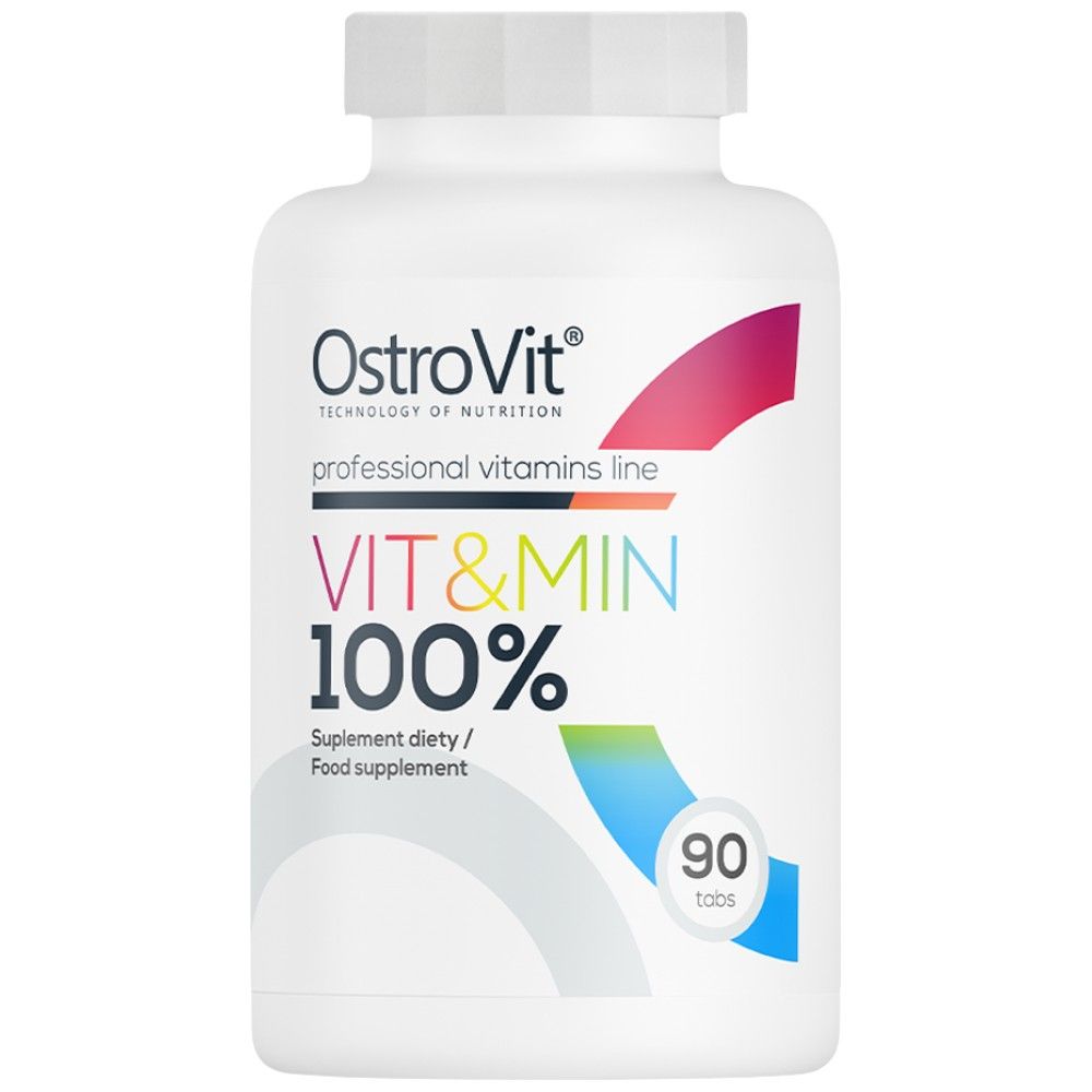 100% Vit & Min - 30 comprimés