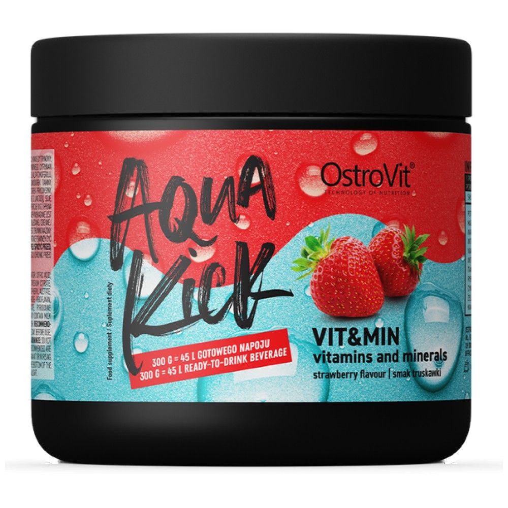 Aqua Kick/Advanced Hydratation avec Vit & Min - 300 grammes
