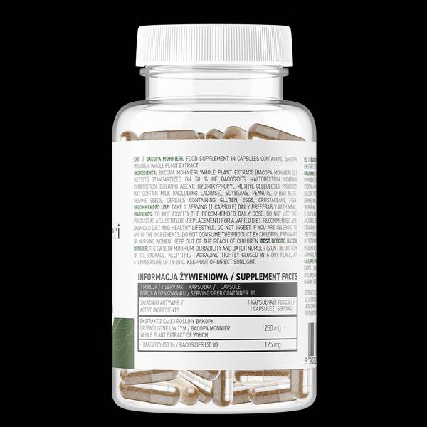 Bacopa Monnieri/Vege 90 Capsules