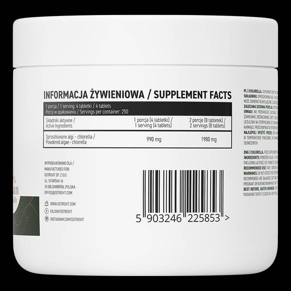 Chlorella - 1000 comprimés