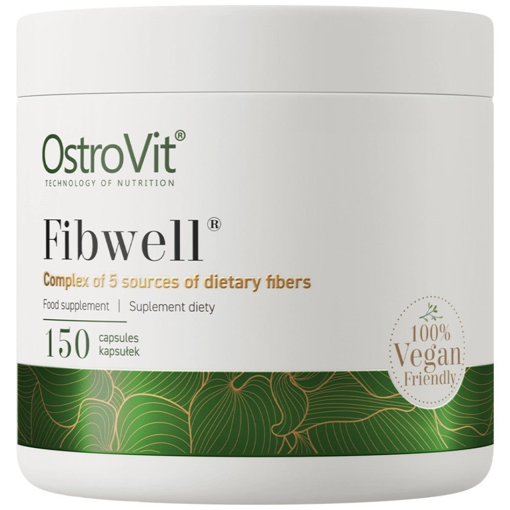 Caps Fibwell® | Complexe de 5 sources de fibres alimentaires 150 capsules