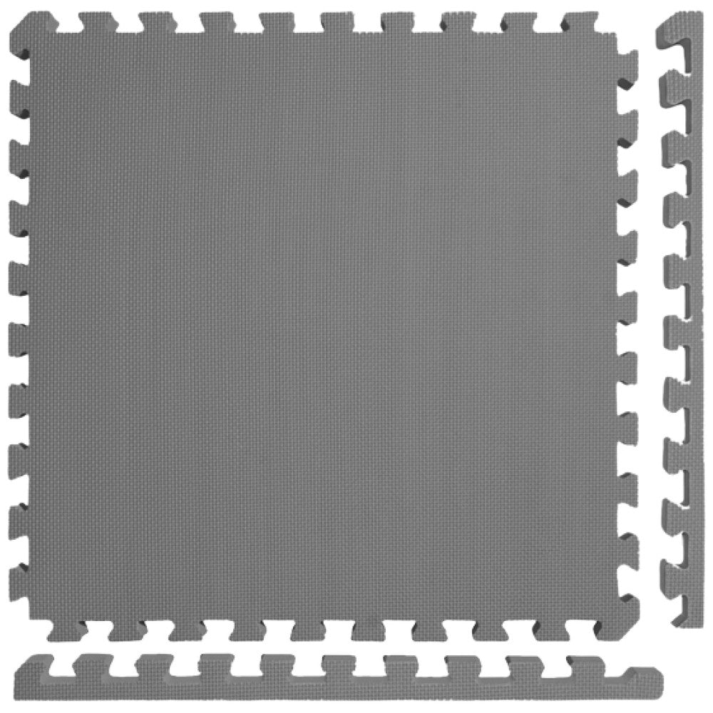 Puzzles de tapis en mousse 60 x 60 x 0,8 cm | Exercice de plancher de 4 pcs.