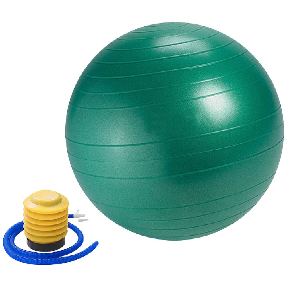 Boule de gymnastique avec une pompe 65 cm | Boule de gym avec pompe
