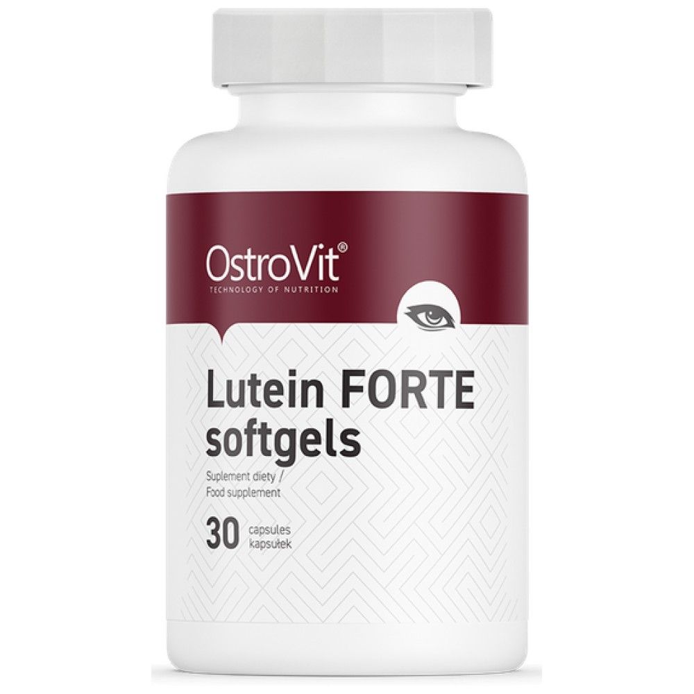 Lutéine forte/avec zeaxanthine - 30 capsules de gel