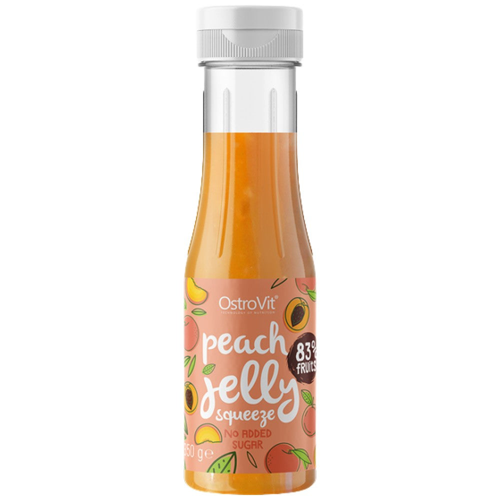 Pêche 83% de gelée Pas de sucre ajouté 350 ml