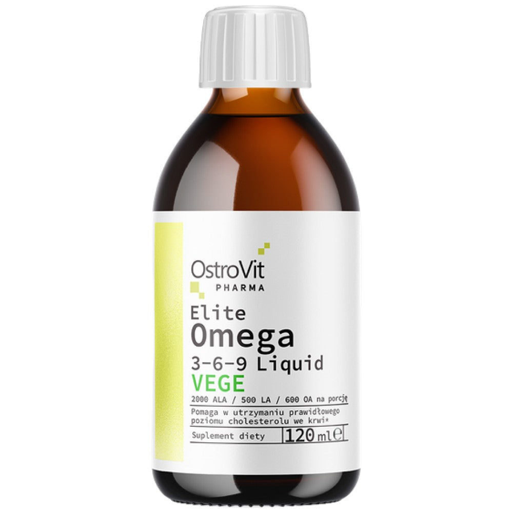 Elite Omega 3-6-9 Liquide | Vege 120 ml