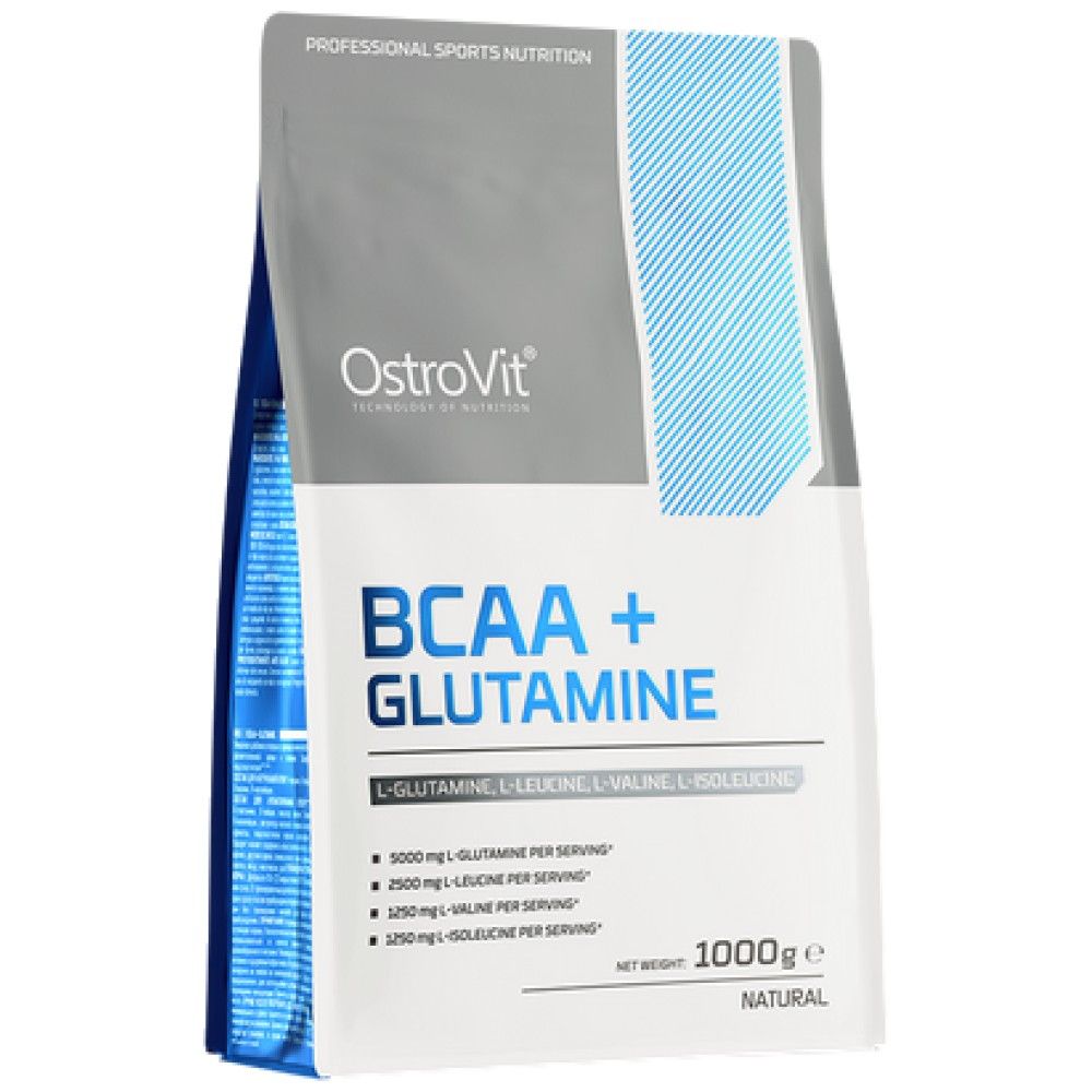 BCAA + poudre de glutamine - 200 grammes