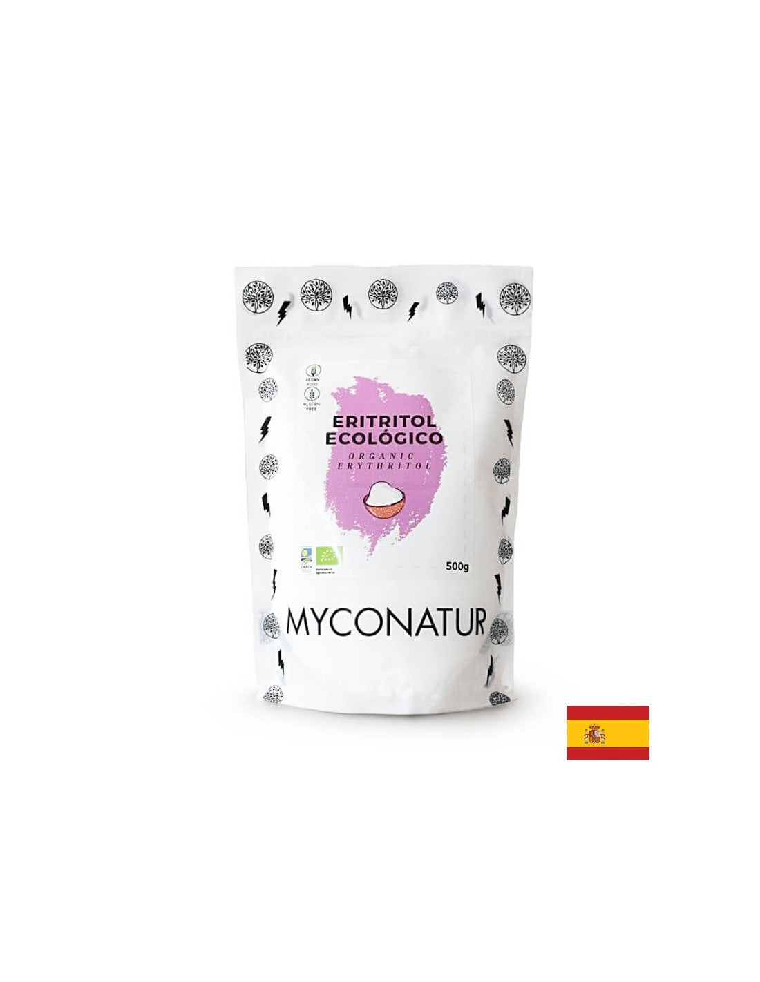 Érythritol Bio - Bio Érythritol, 500 g <tc>Myconatur</tc>