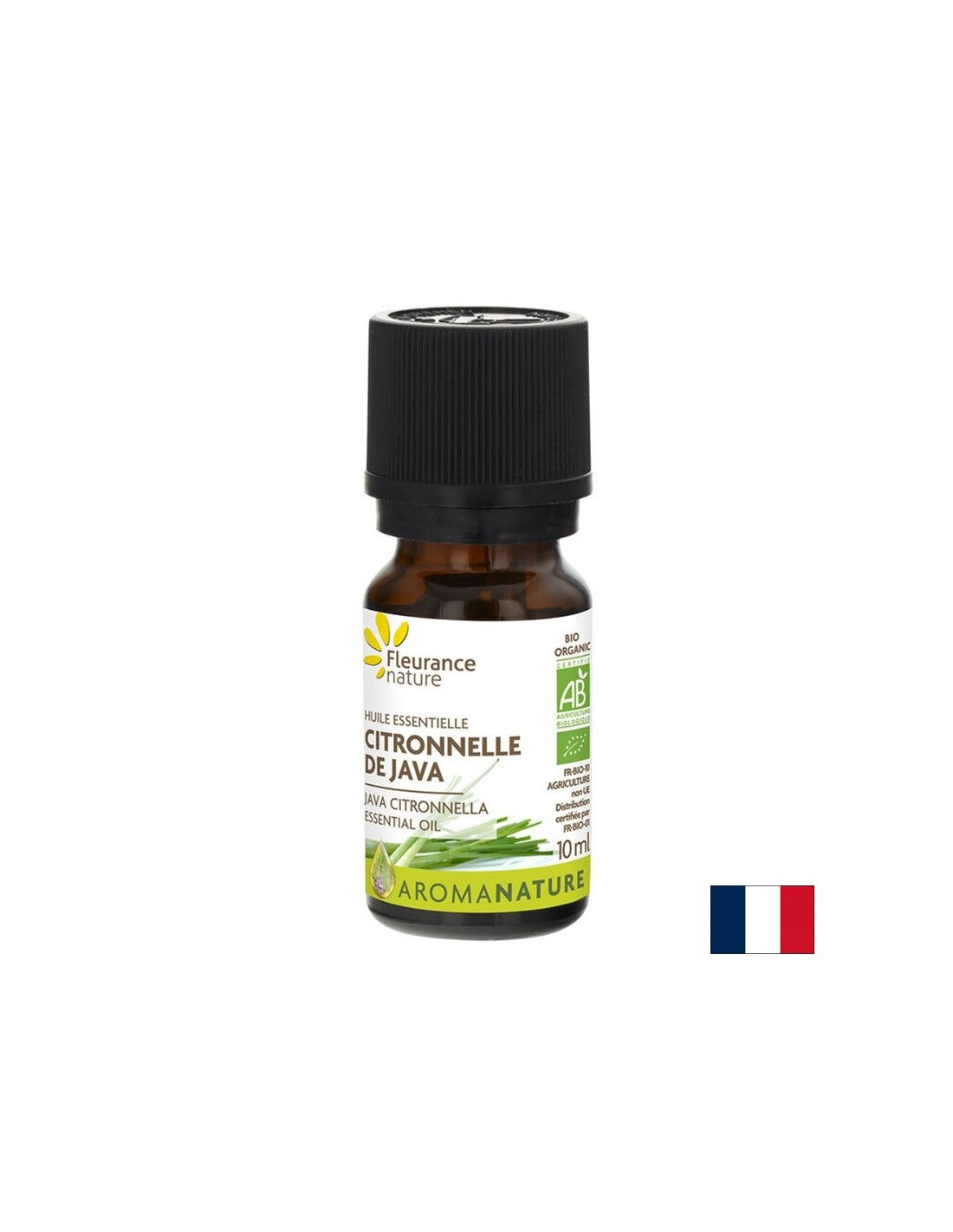 Huile essentielle de la citronnelle, bio, 10 ml