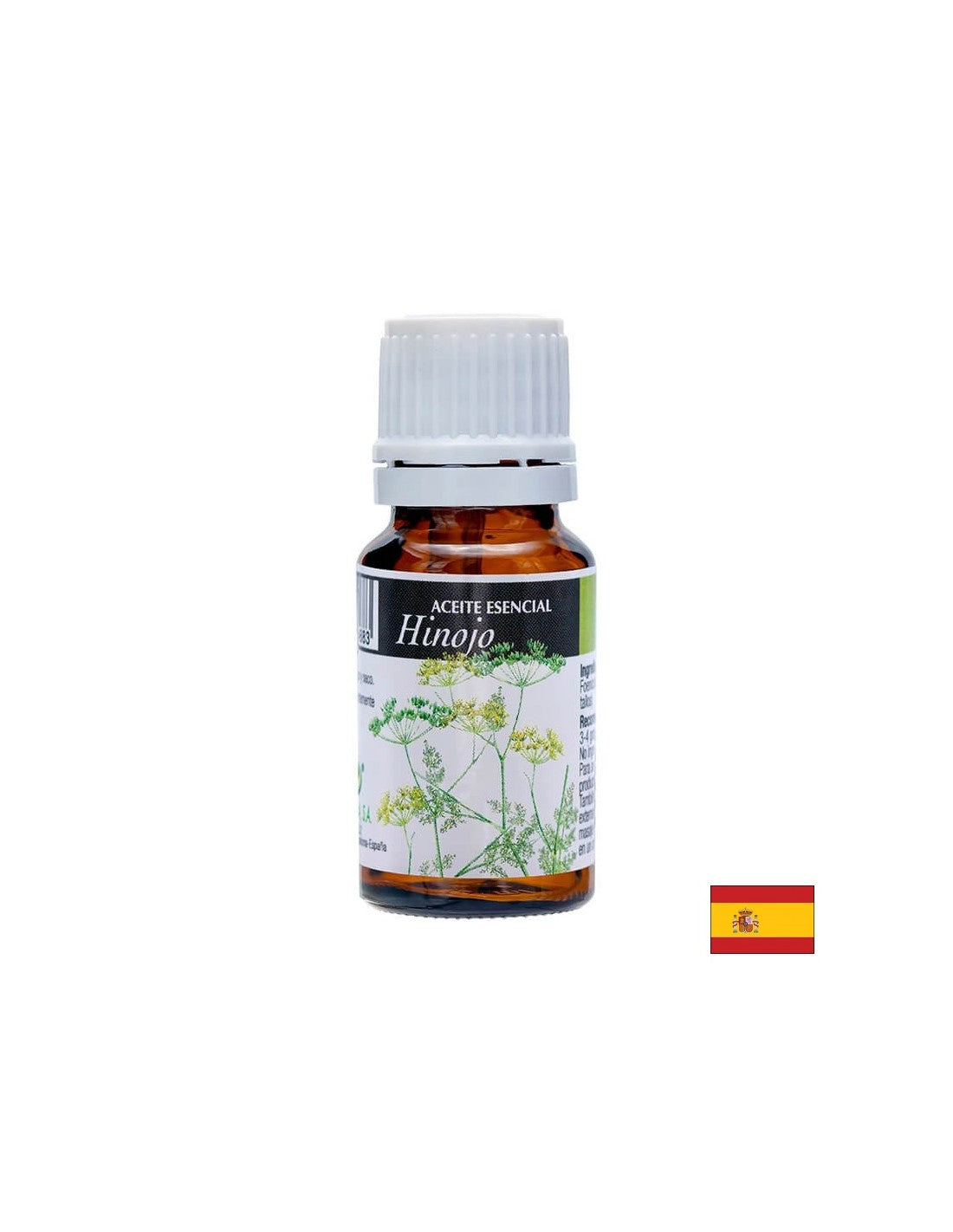 Avec un effet anti-inflammatoire et de décharge - Huile essentielle de fenouil - aceite esencial hinojo, 10 ml
