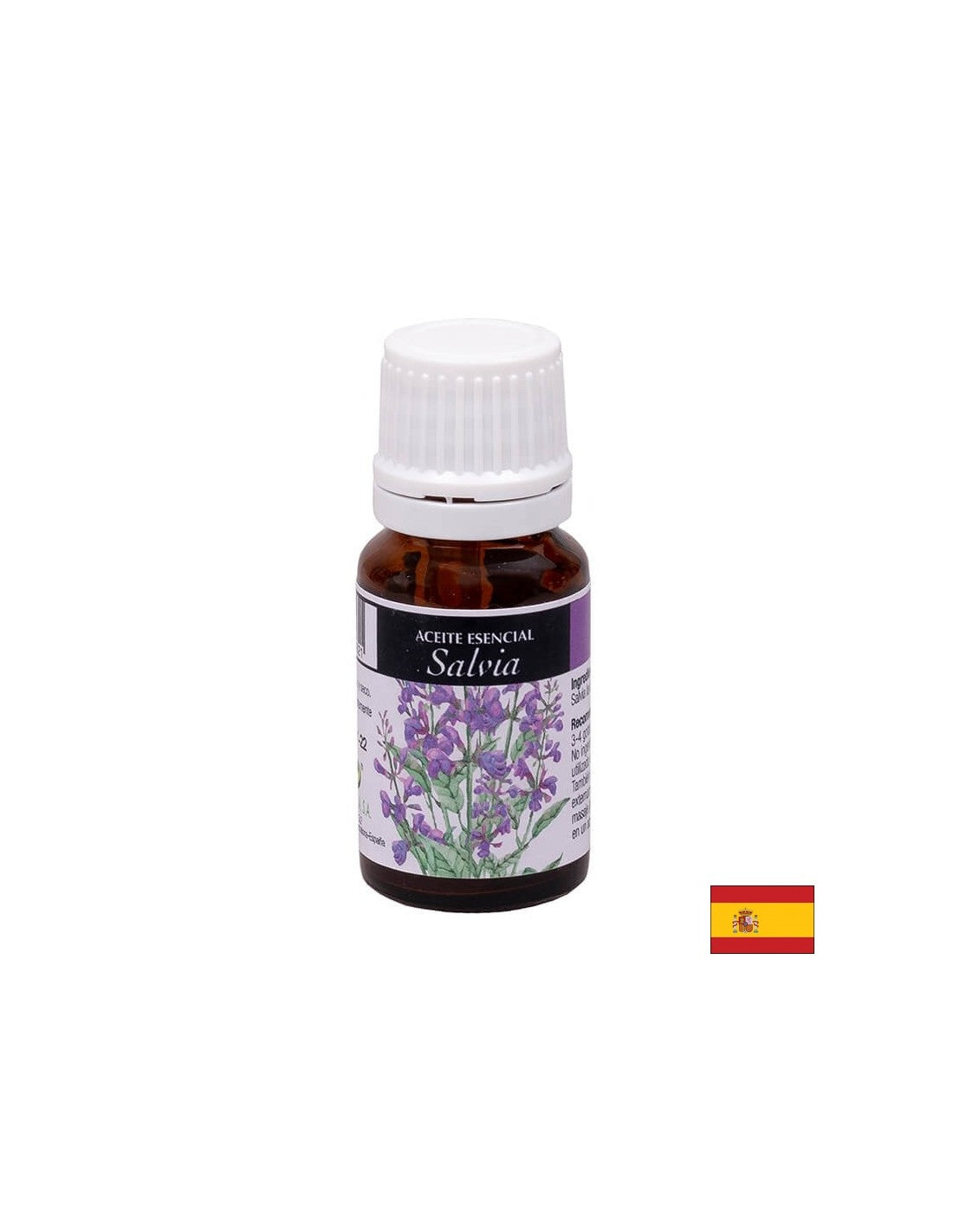 Effet apaisant et relaxant - Huile essentielle de la sauge, 10 ml