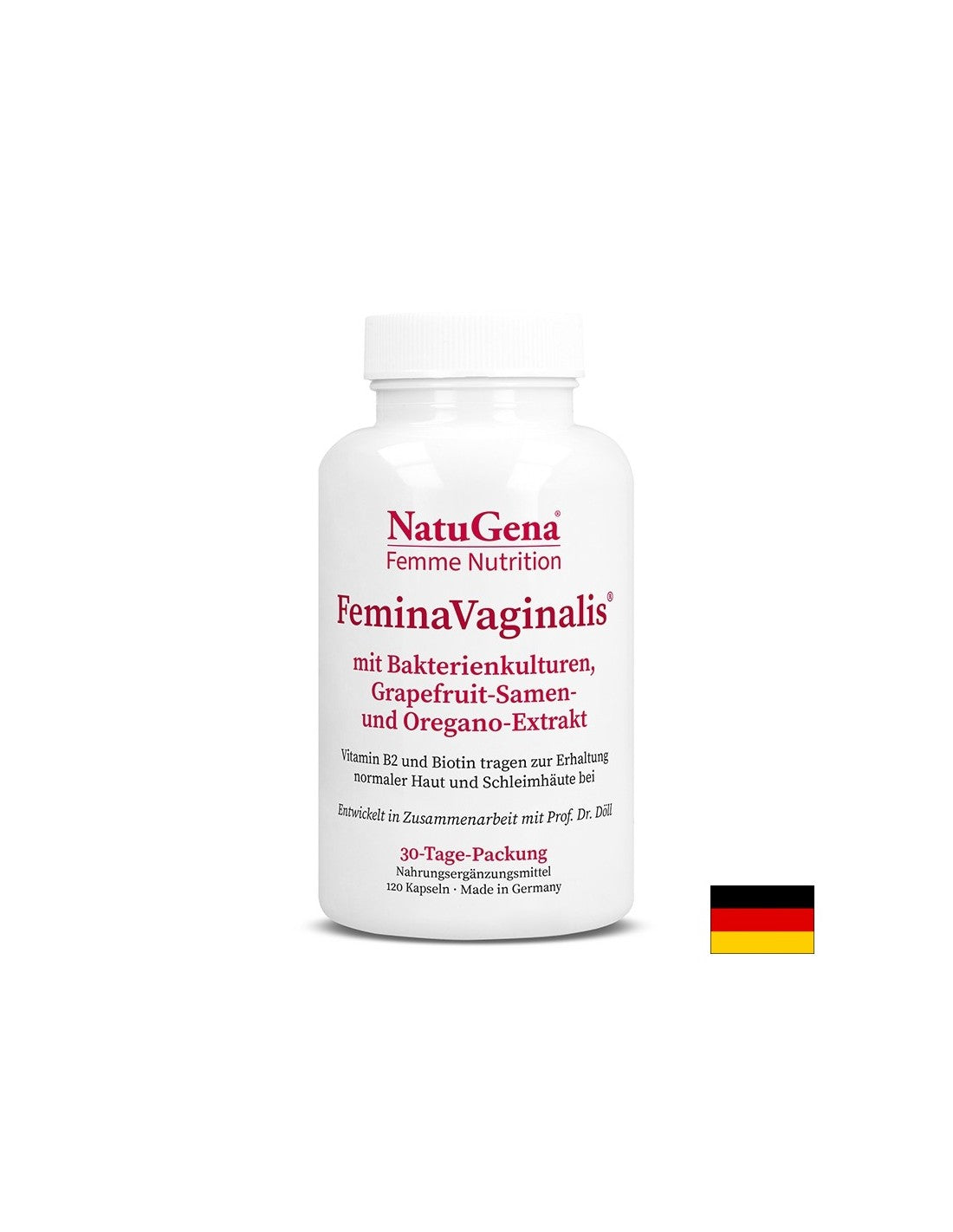 Feminavaginalis® - Soutenir la santé des femmes, 120 capsules