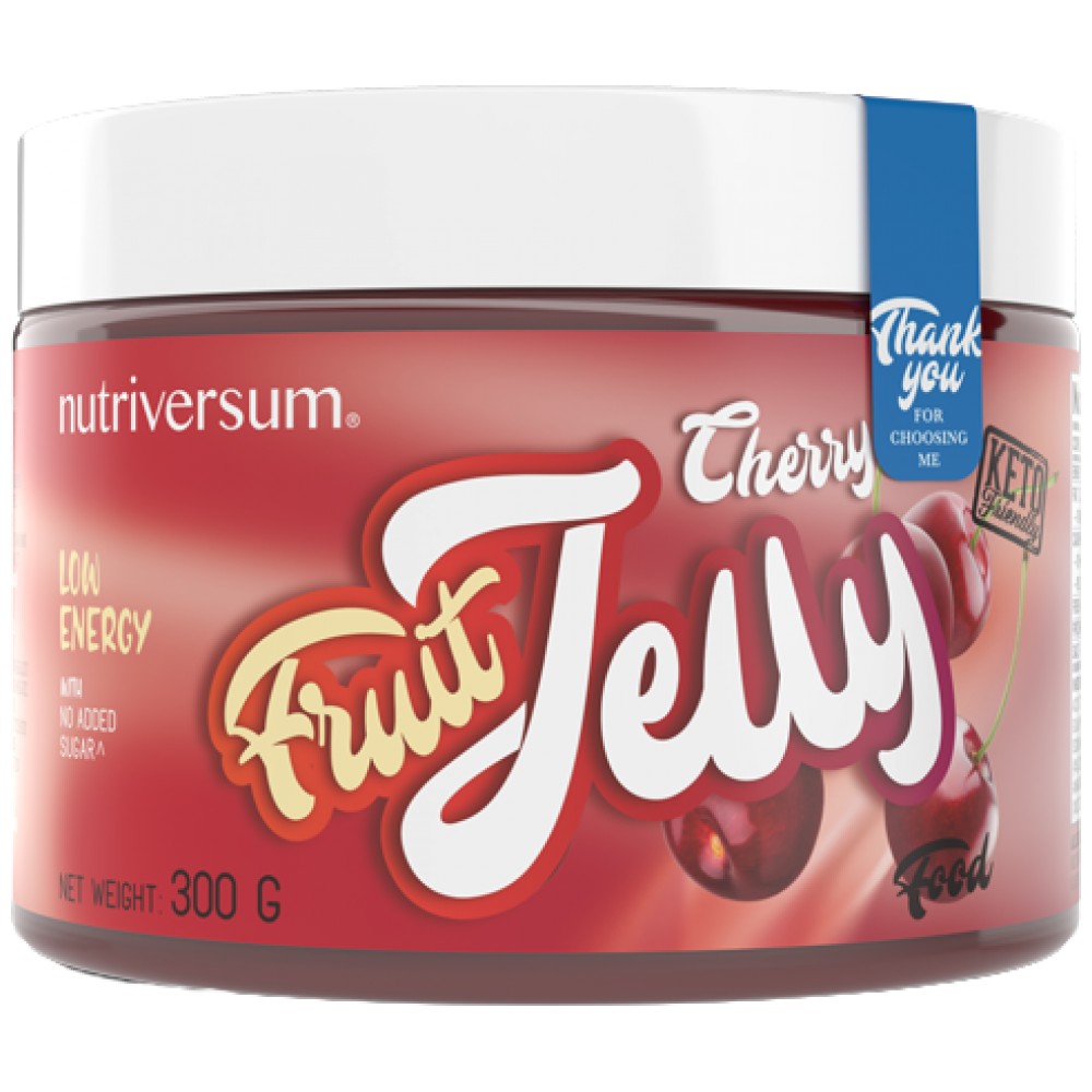 Cherry Fruit Jelly | Zero Sugar 300 grammes