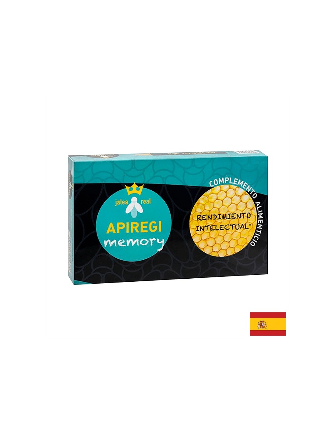 Mémoire et formule de concentration - avec gelée royale, extraits à base de plantes et vitamines, 20 ampoules x 10 ml