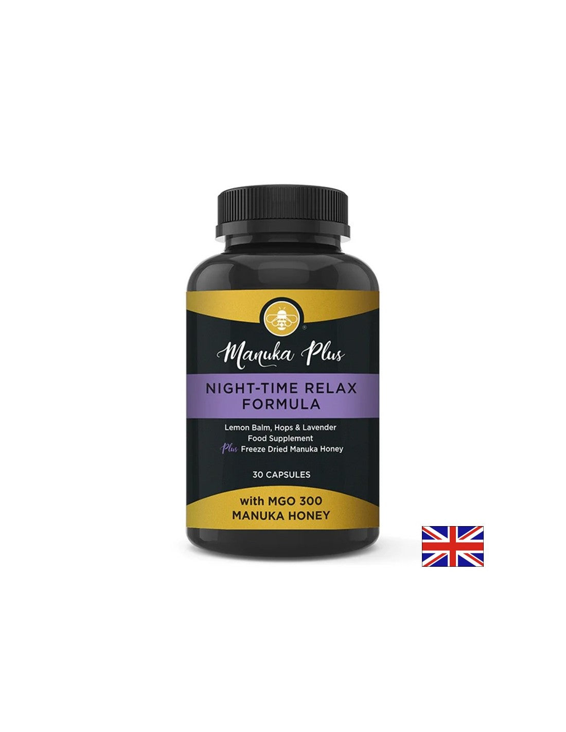 Formule de sommeil et de relaxation avec du miel manuka, 30 capsules
