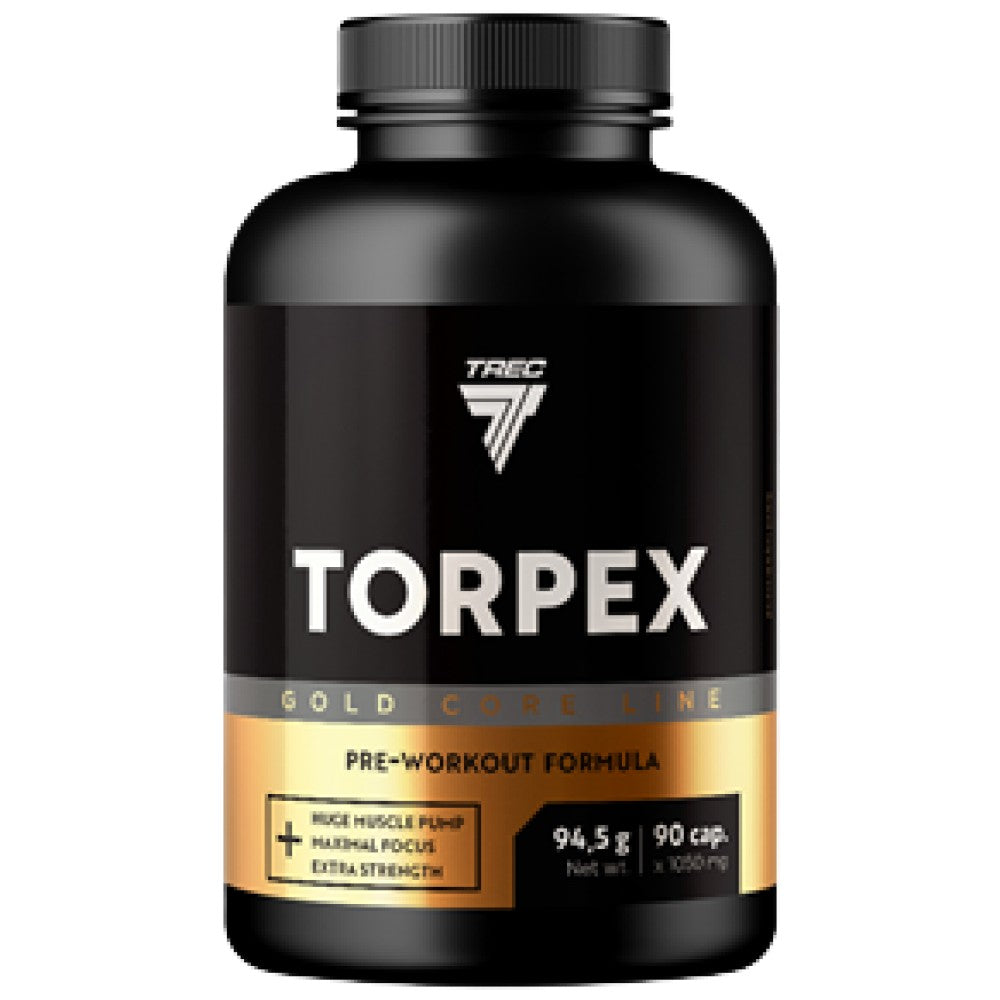 Core d'or | Formule de pré-entraînement Torpex - 90 capsules