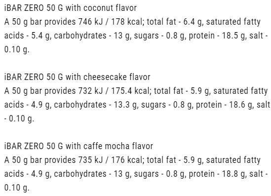 ibar Zero - 50 grammes