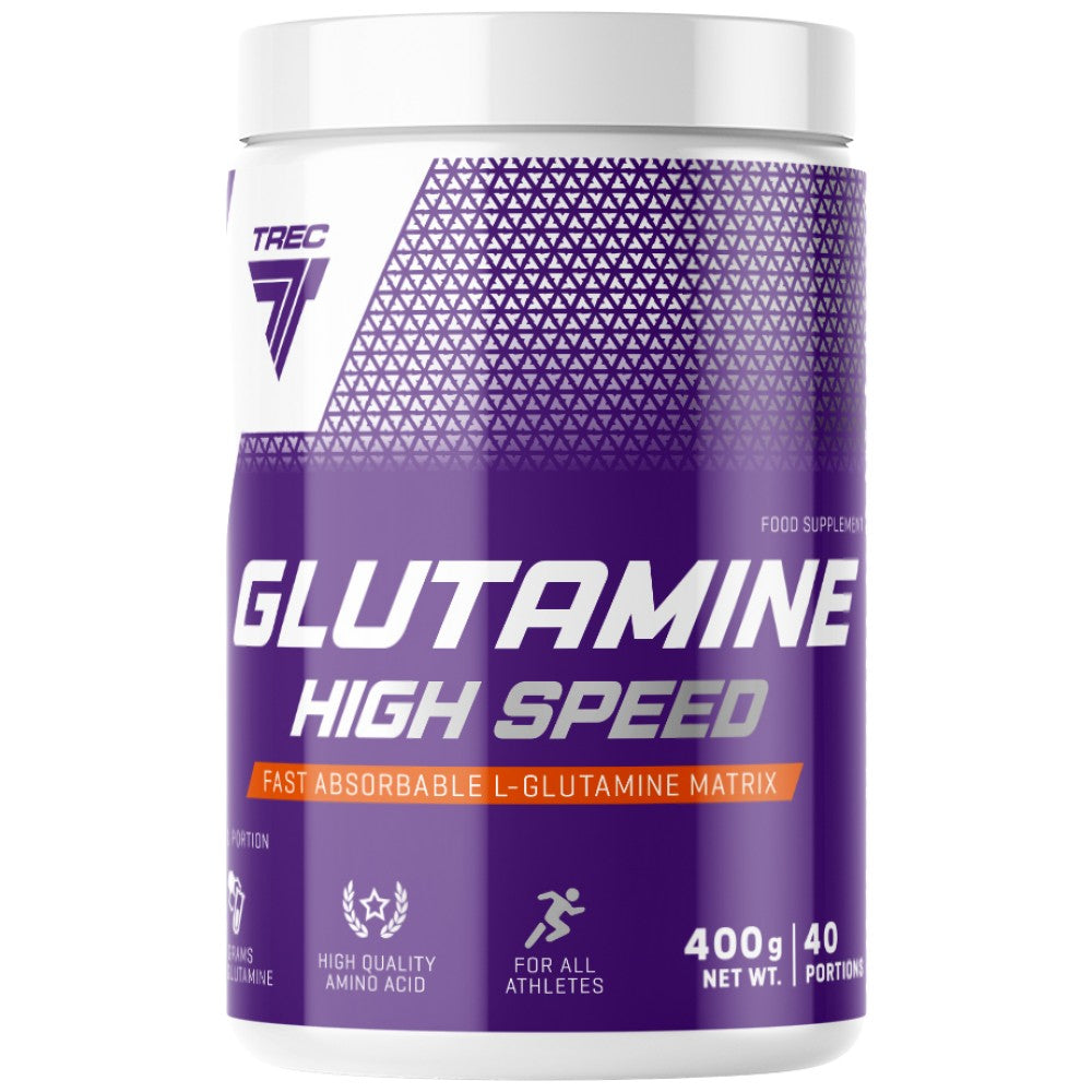 Glutamine haute vitesse | Matrice de glutamine absorbable rapide - 400 grammes