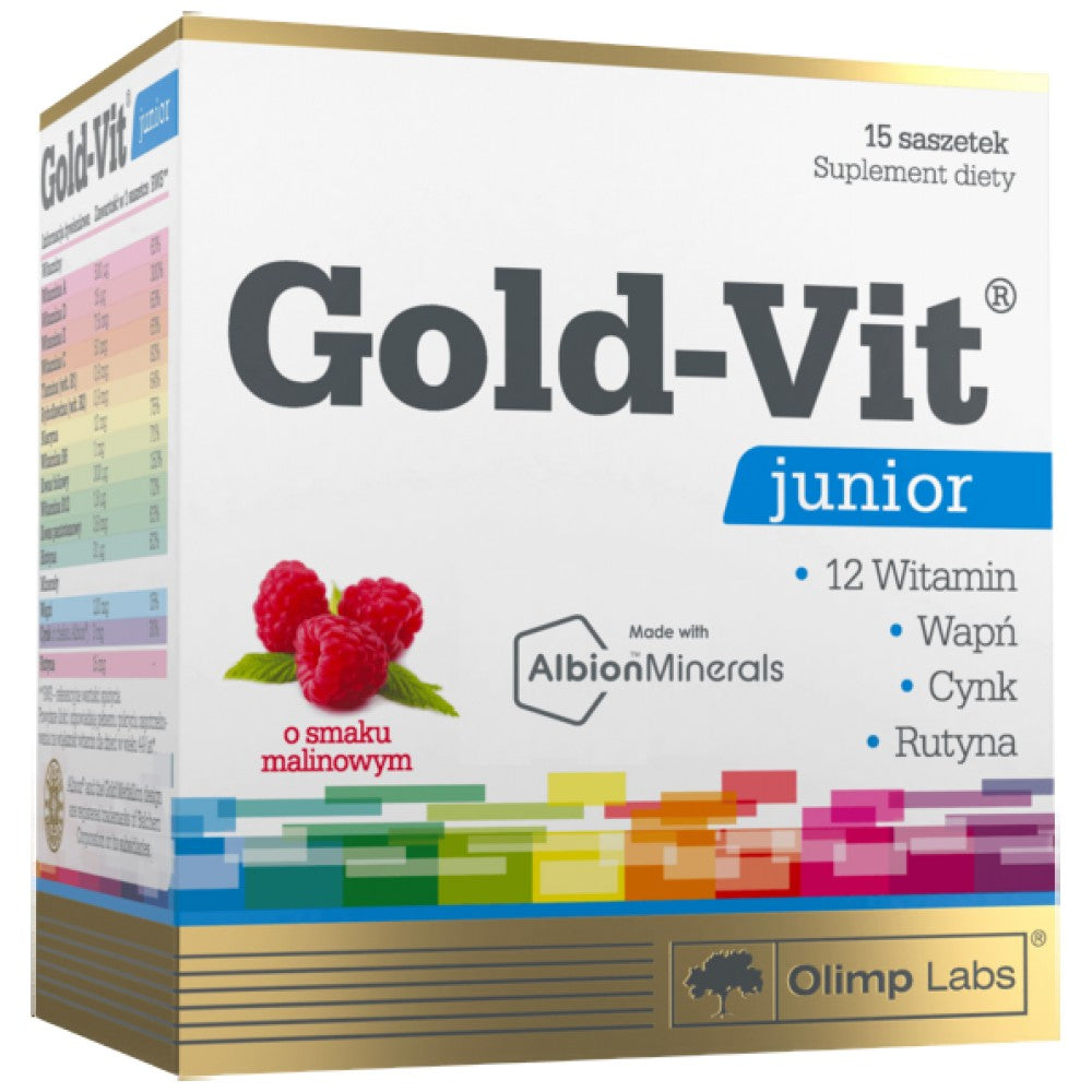 GOLD-Vit Junior 15 Sachets - Nutra Best Europe