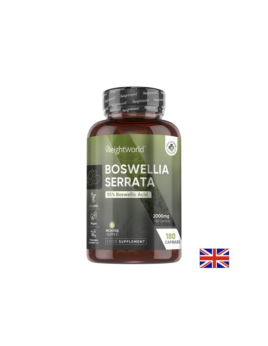 Soins conjoints - Boswellia, 2000 mg x 180 capsules
