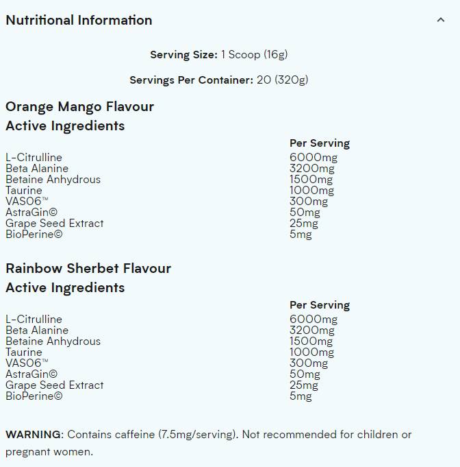 La pompe 320 grammes