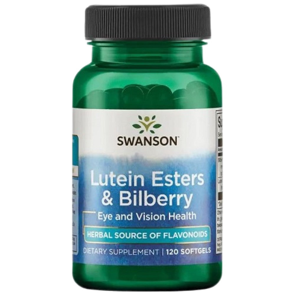 Lutein Esters et Bilberry 120 SoftGels
