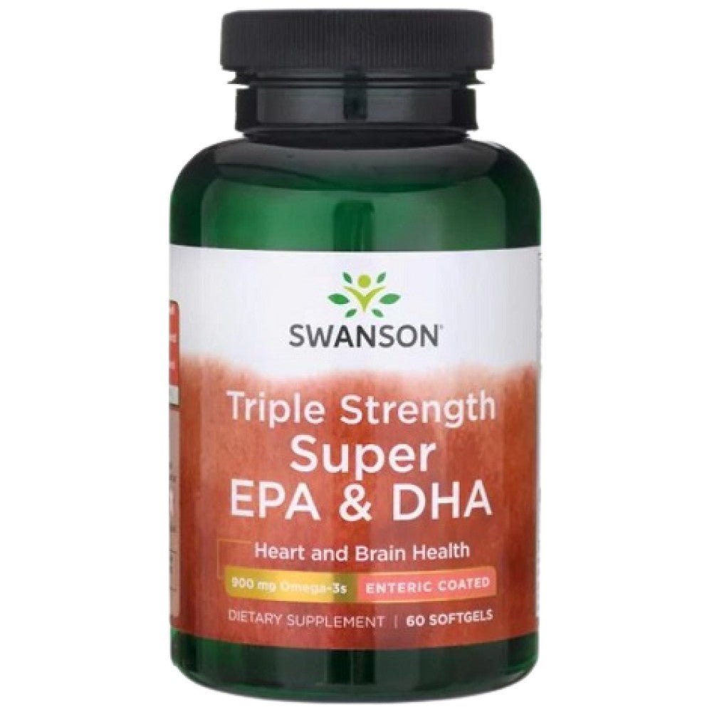 Triple force Super EPA et DHA 900 mg 60 softgels