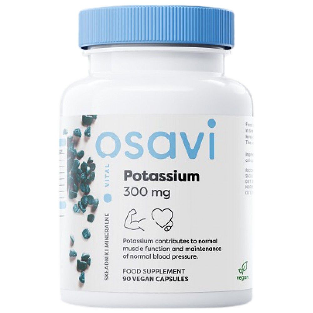 Citrate de potassium 300 mg - 90 capsules