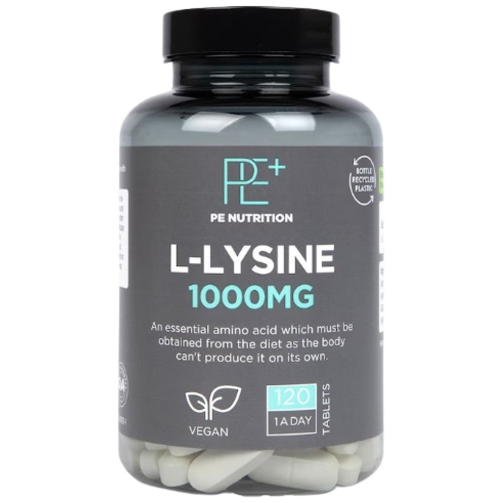 PE Nutrition | L-lysine 1000 mg - 120 comprimés