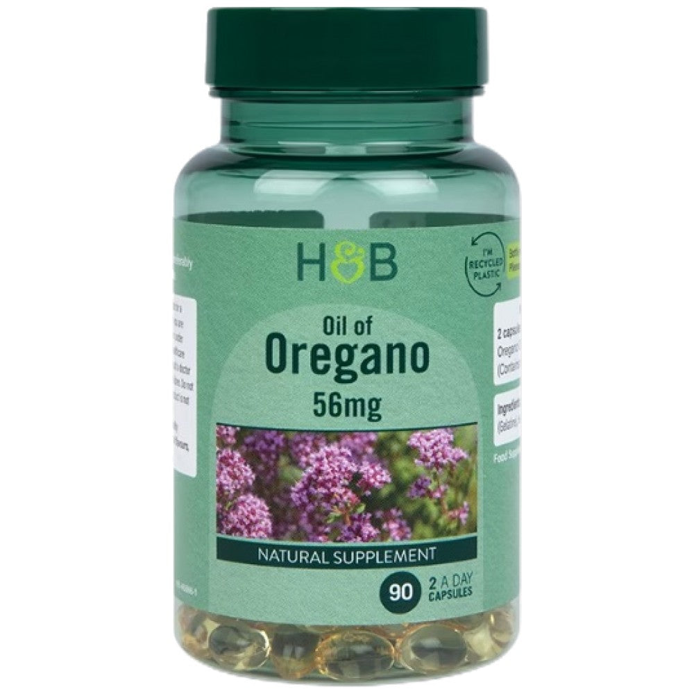 Huile d'origan 56 mg - 90 capsules