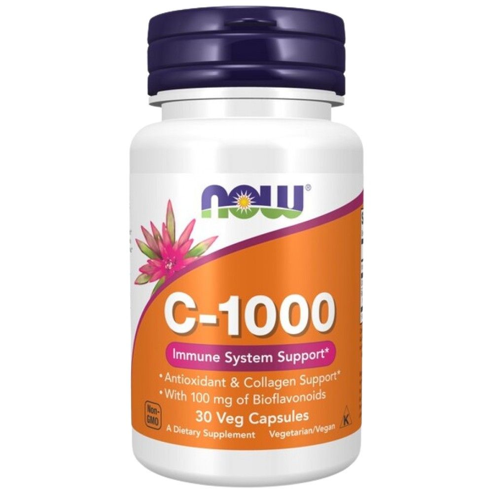 Vitamine C-1000/avec bioflavonoïdes - 30 capsules