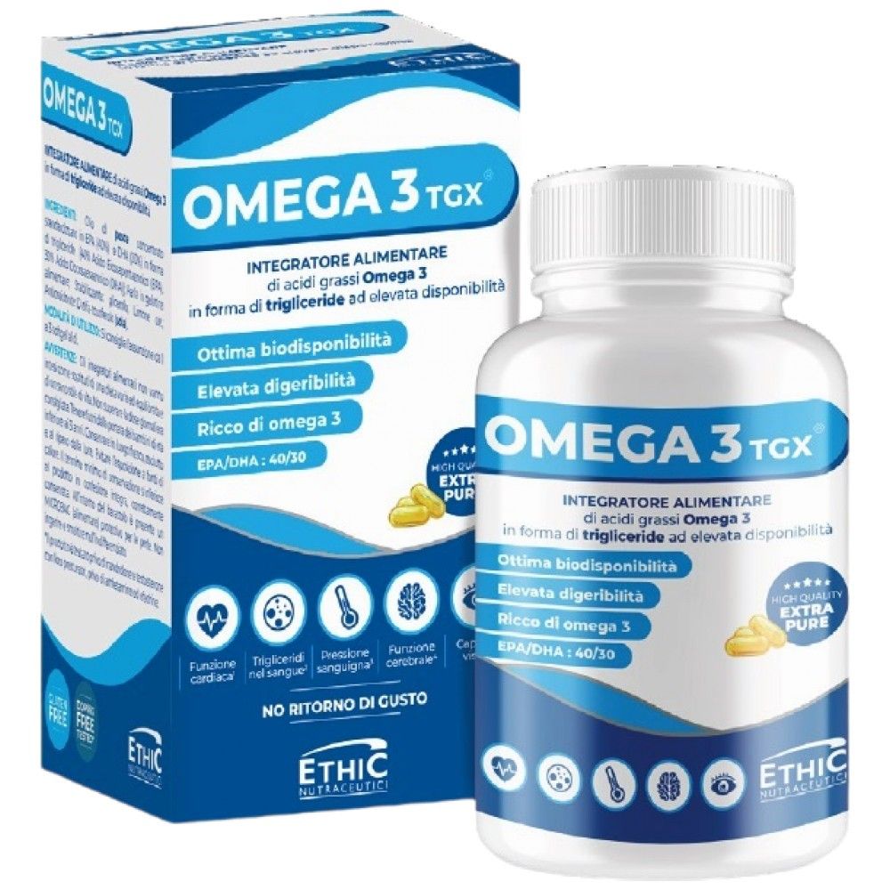 Omega 3TGX | avec 70% d'oméga-3 - 60 softgels