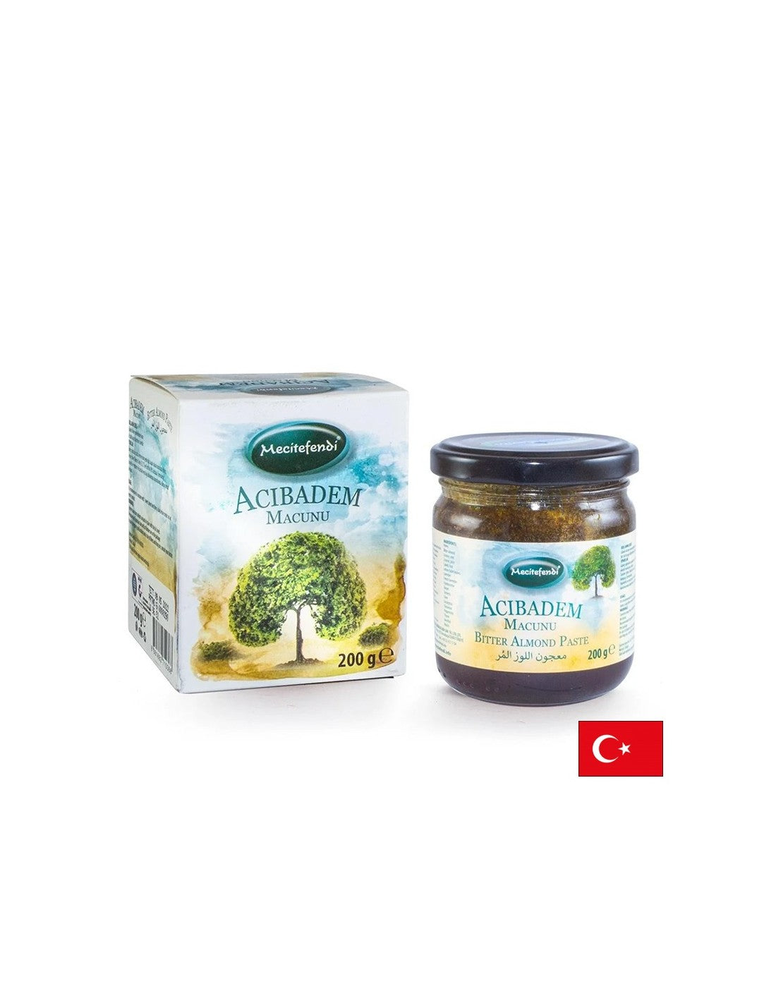 Pâte d'amande et de miel amère - pour une forte immunité et une bonne digestion, 200 g