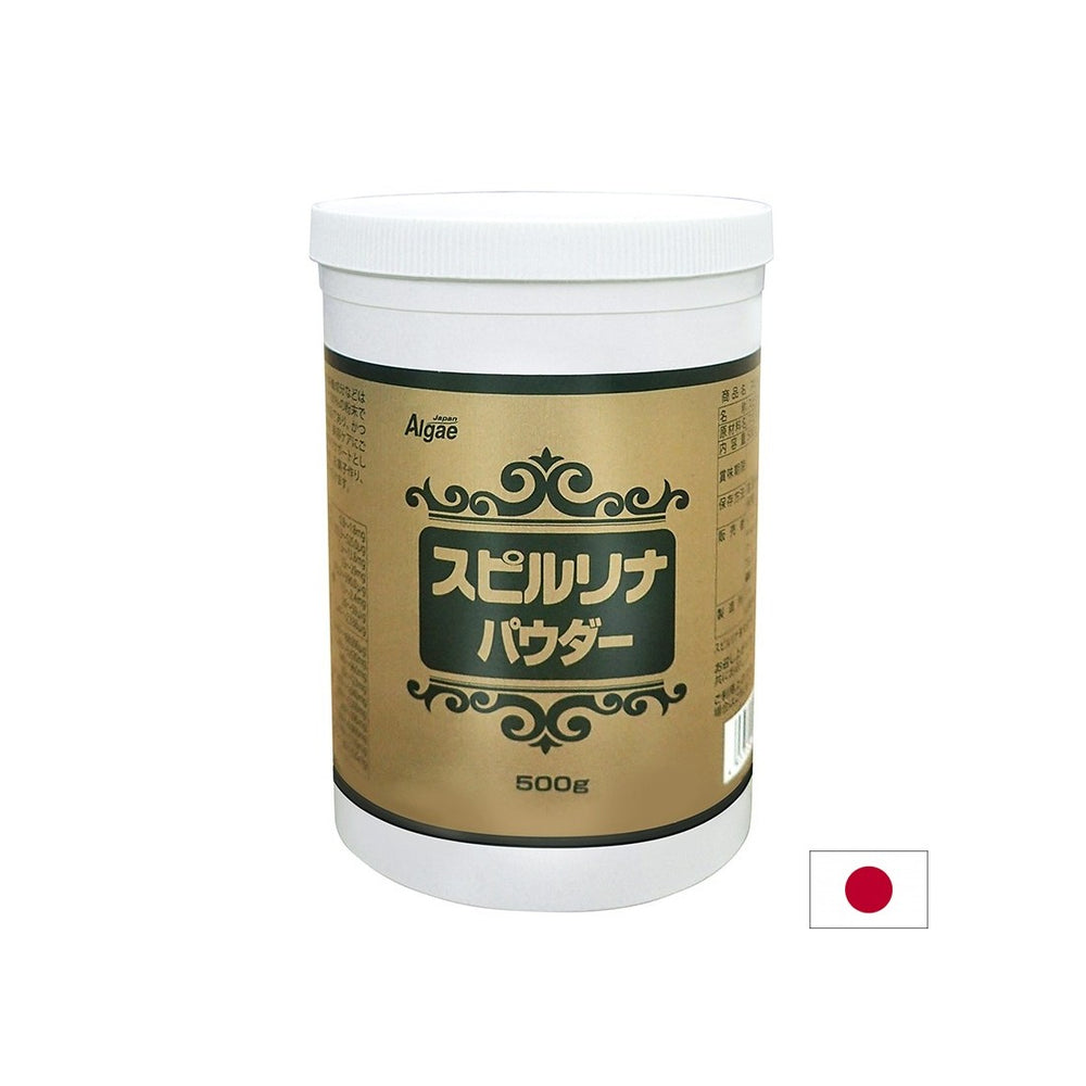 Poudre de spiruline japonaise - pour l'énergie et l'immunité, 500 g